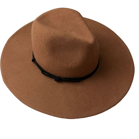 Universal Thread Wool Brown Western Hat NEW - Picture 1 of 12